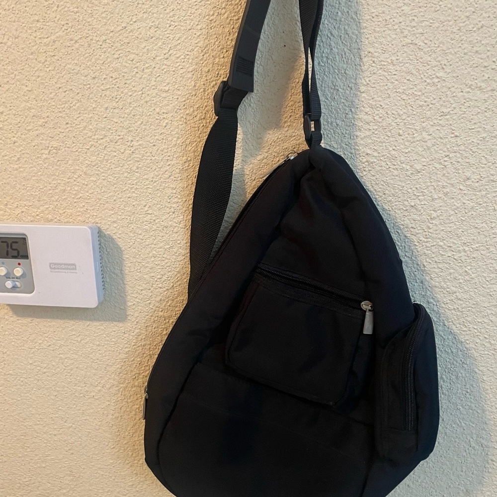 Easy Spirit Black Backpack Casual Design
